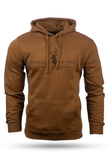 Deer Meat For Dinner Logo Hoodie