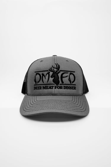 DMFD Logo Richardson 112 Hat Charcoal & Black