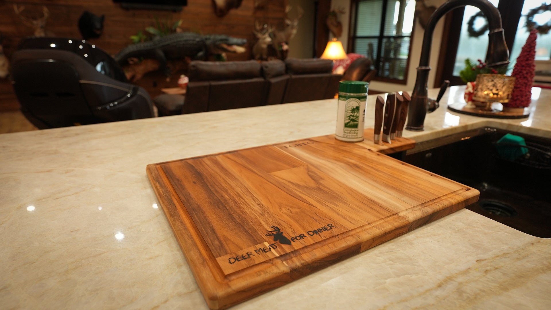 Cutting Board - Teak - Large – DeerMeatForDinner